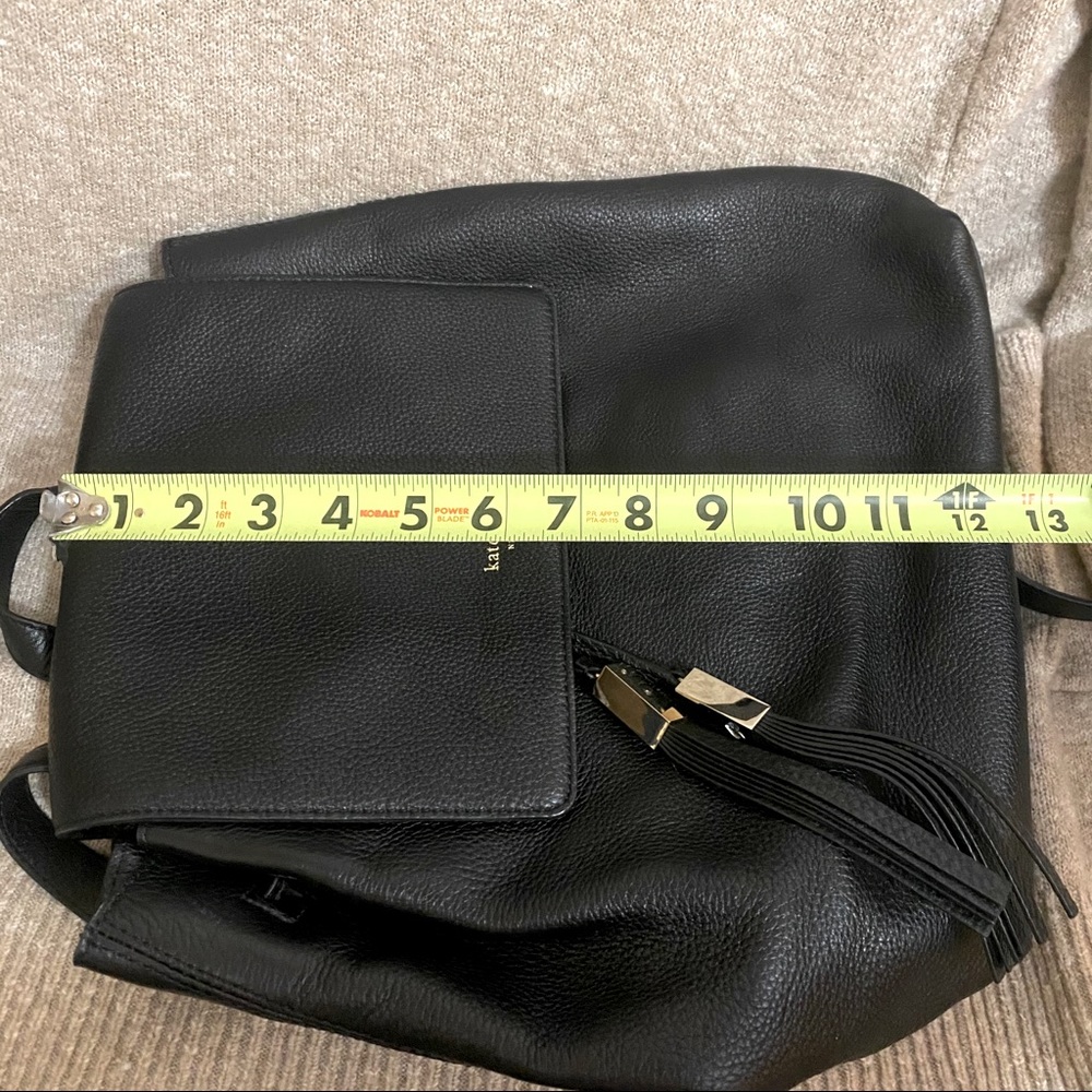 ♠️ Kate Spade Black Drawstring Backpack - Picture 6 of 9
